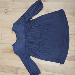 Suzanne Betro 3/4 Sleeve Top